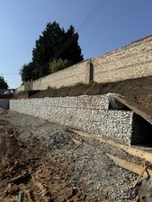 Gabion Basket for Retaining Walls 2mx1mx1m 4mm