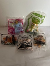 2007 McDonalds Happy Meal Toys Shrek Lot Of 5 New Fiona Puss in boots Gingy