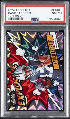 WCCF EXTRA、KOLE 2024 Panini Absolute - Explosive Xavier Legette #EX-XLE (RC) for