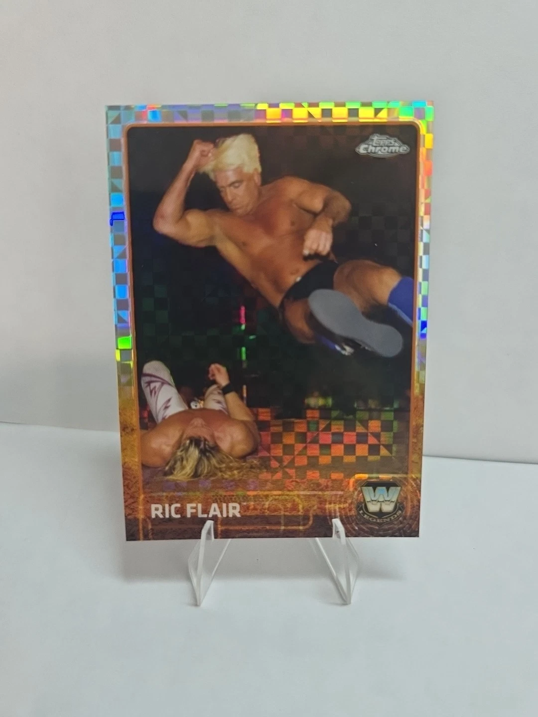 2015 Topps Chrome WWE - Ric Flair #87 X-Fractor