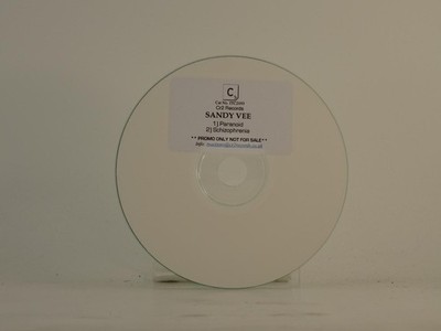 SANDY VEE PARANOID (D90) 2 Track Promo CD Single including Plastic Sleeve CR2 RE