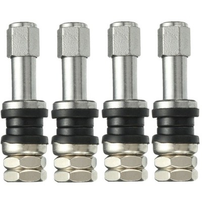 4X Universal Tr43E Metal ClampIn Tubeless Reifen Laufrad Schrader Valve