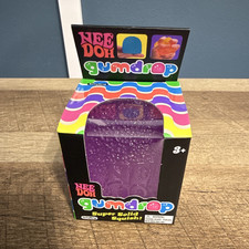 Schylling NeeDoh Gumdrop Super Solid Squish Squeeze Toy Purple 3-4 MPN 26076HY