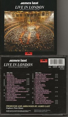 JAMES LAST Live in London 1978 2 cd set fatbox 20 tracks Royal Albert Hall