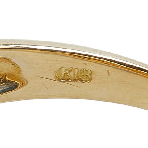 AUTHENTIC Ring ring K18YG yellow gold #15(JP Size) Women - Picture 5 of 7