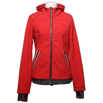 Athleta, Softshelljacke, Damen, Größe: M, Rot/Grau, Elasthan/Polyester #P9P