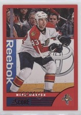 2013-14 Score Red Mike Weaver #208 0q0m