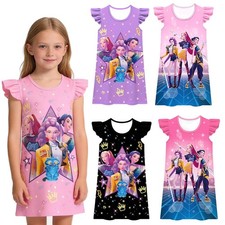 Kinder Mädchen KPop DämonJäger Kleid Nacht...