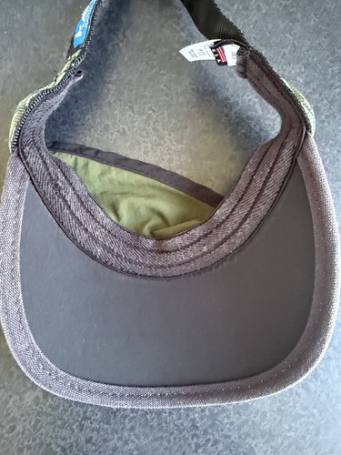 Kavu Visor Adjustable Strap Hat Southwestern Pattern Made in USA Green Hiking - Imagen 9 de 9