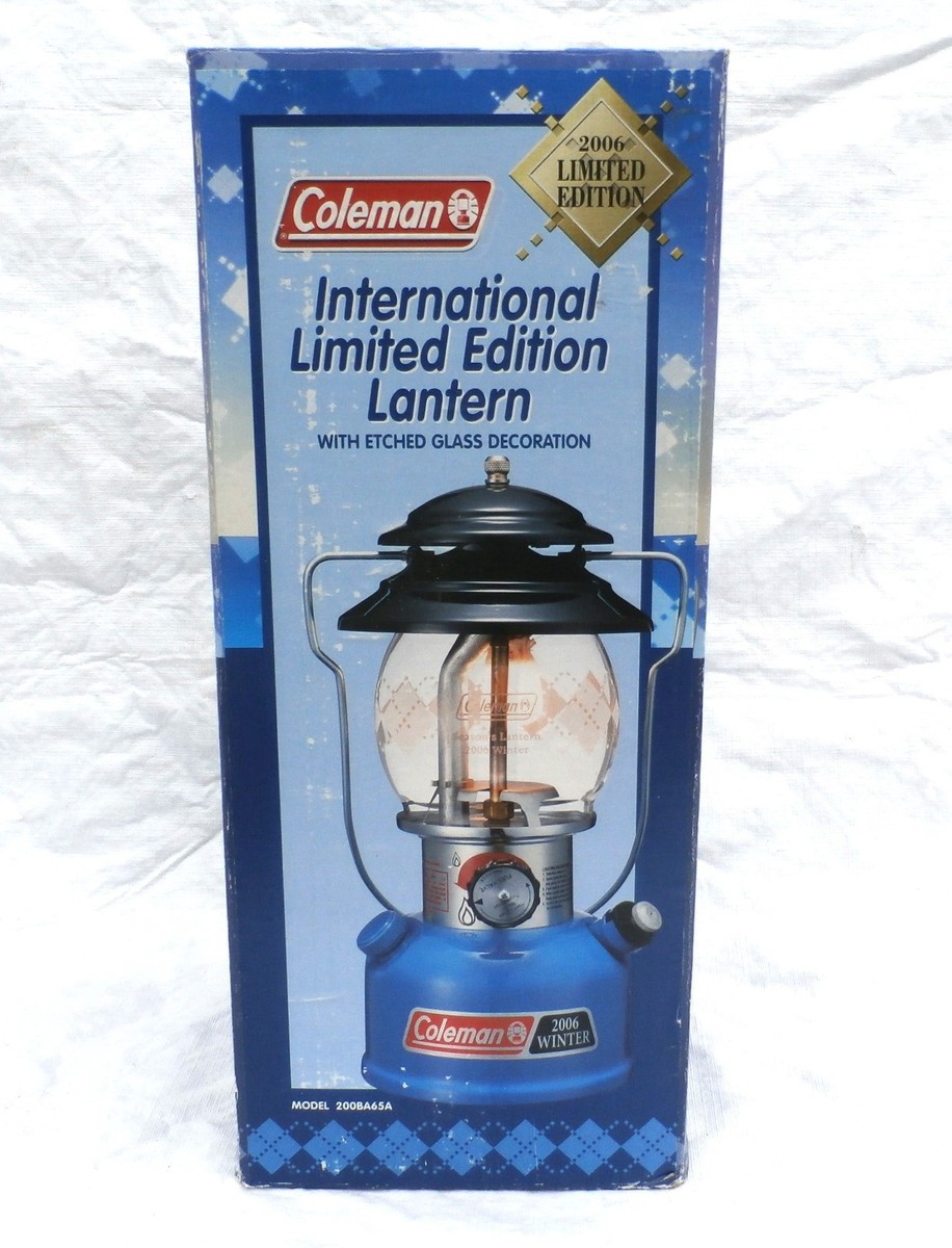ライト・ランタン Coleman Season's Lantern 2006 Winter Coleman Seasons Lantern 2006 Limited Edition Winter Blue NEW