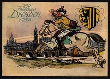 Postage Stamp Exhibition -  Dresden, Germany 1956 - PP - Mi 524 w/Special Cancel