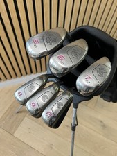 Ladies Cleveland Hi-Bore Hybrid Iron Set, 5-PW, Ladies Flex Graphite Shafts