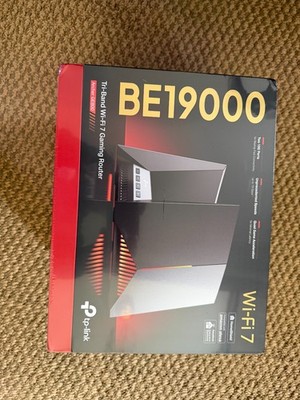 TP-Link Wi-Fi 7 Gaming Router (BE19000 / Archer GE800)   NEW Sealed
