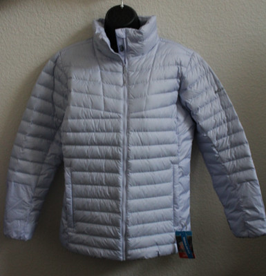 Columbia   Women s Woodrose Crest FS   Packable Down 650   Omni Heat Jacket   L 