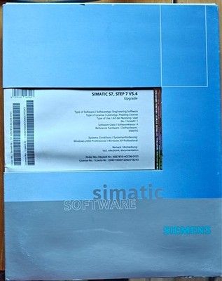 6ES7810-4CC08-0YE5 SIMATIC STEP 7 V5.4 Upgrade