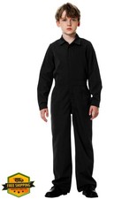 AOBUTE Kids Boys Solid Color Jumpsuit Pockets 3-14Y