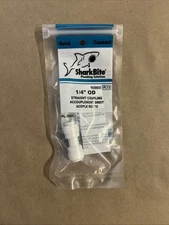 1/4 in. OD x 1/4 in. OD SharkBite Strait Coupling Push to Connect