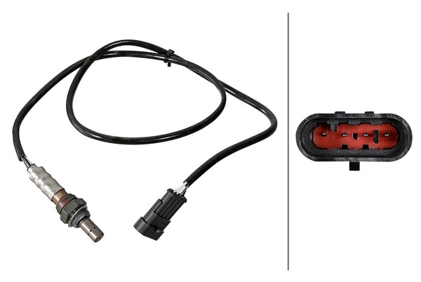 Hella Lambdasonde 6PA 358 221-511 Passend FüR Fiat Lancia-image