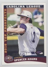 2016 Choice Carolina League Top Prospects Spencer Adams #27 0h1