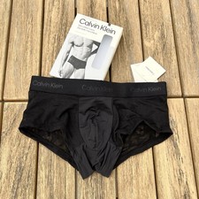 Calvin Klein CK mens Black microfiber Lace Ul...