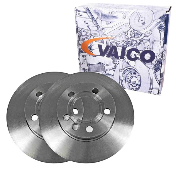 2X Vaico Bremsscheiben 282Mm Voll Vorne Passend FüR Vw Transporter | V10-40022-image