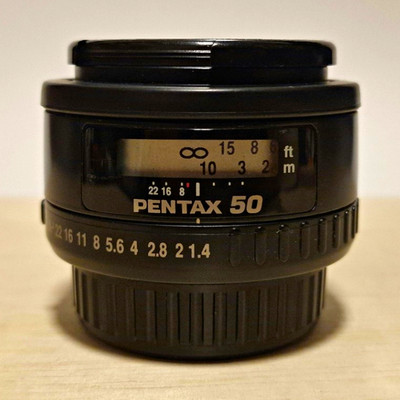 Pentax SMC FA 50mm F1.4 Autofokus K-Mount Objektiv 100% funktionsfähig [Top Zustand]