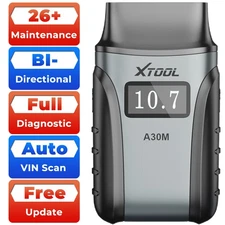 XTOOL A30M V2.0 Wireless OBD2 Scanner Full System Code Reader Diagnostic Tool