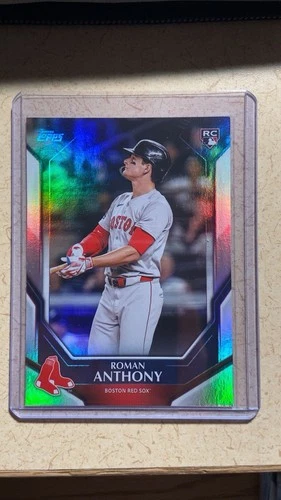 Topps Starter Kit ROMAN ANTHONY RAINBOW FOIL ROOKIE CARD 💎