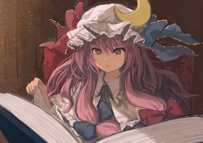 Anime touhou patchouli knowledge crescent moon Playmat Gaming Mat Desk 8386