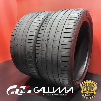 Set of 2 Tires Pirelli P-Zero (PZ4) RFT 315/35R21 3153521 111Y #95278