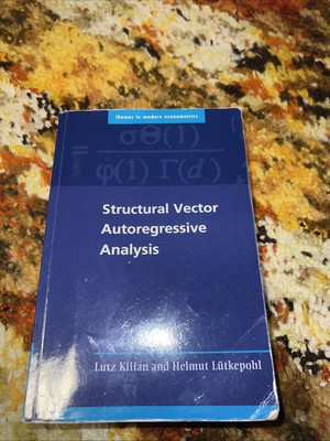 Structural Vector Autoregressive Analysis Kilian And Lutkepohl