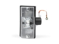 Blinker -SIEM- Vespa PX80, PX125, PX150, PX200, T5 125 - GehäUse Schwarz - Weiss