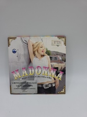 Madonna - WHAT IT FEELS LIKE FOR A GIRL CD No Poster Cardboard Sleeve