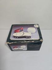 Golf Bath Set 3 Piece Ceramic Soap Dish, Toothbrush Holder, Cup New Opened Box