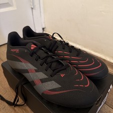Band new never worn size 11 Adidas Predator FG/MG Soccer Cleats Black Red New
