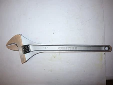 Napa Carlyle Tools 18" 450mm CR-V AW18 Clik Stop Adjustable Wrench - AO4072468