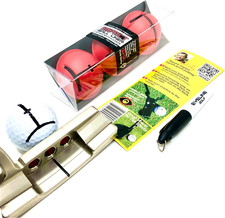 Impact Ball Liner 3-Pack with Marker - Easy Ball Marking Stencil for Accurate Pu