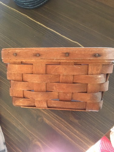 longaberger key basket 6 X 5 X 4 - Picture 3 of 5