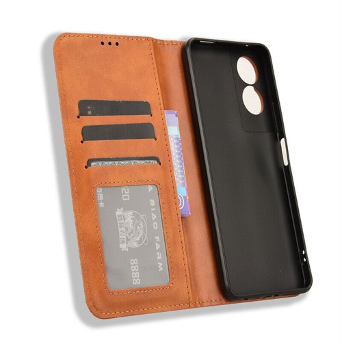 Retro Book Wallet Leather Flip Skin PHONE Case For TCL K11 50 40 30 XE XL LE - Picture 48 of 50