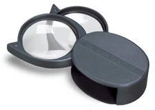 Donegan P-949 4X, 5X or 9X Magni-Pak Pocket Magnifier Protective Swing-Away Case