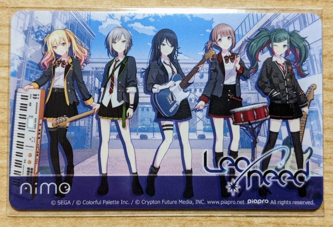 SHIPS FROM USA Sega AIME Card CHUNITHM LUMINOUS Project Sekai feat