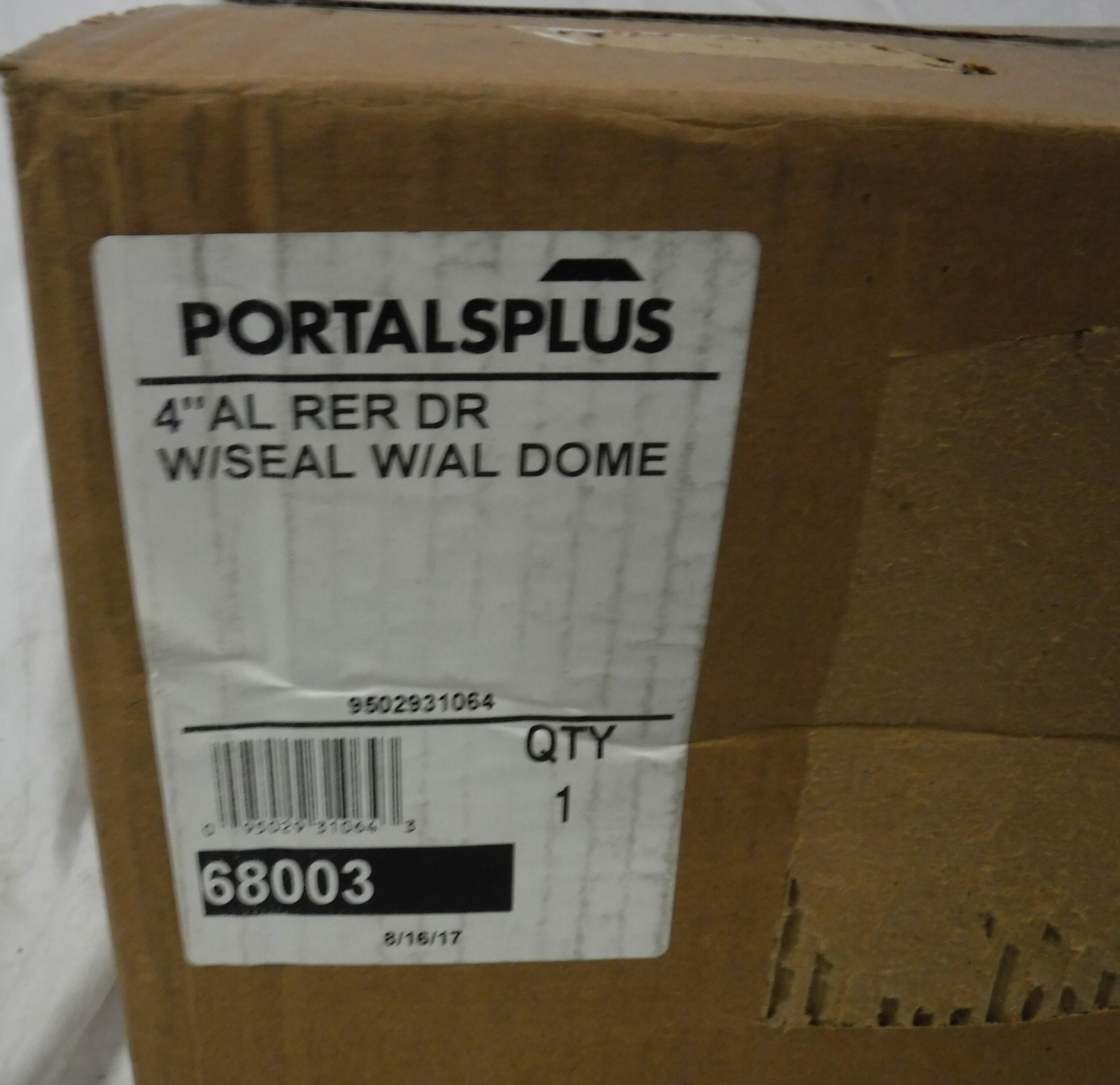 Portals Plus 68003 Reroof Drain Premier Seal Aluminum Dome 4\