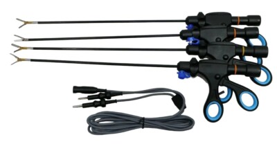 Laparoscopic Bipolar Maryland Bowel Grasper Vessel Sealer Cable Instruments Set