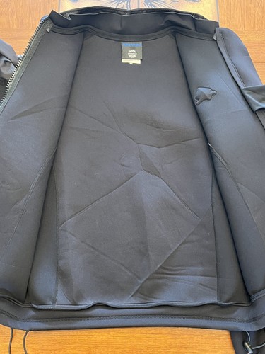 Sea Doo Neoprene Riding Jacket Men's Medium Full Zip Black Grey - Picture 10 of 12