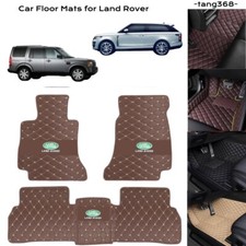 Fit Land Rover Cargo Liner Car Floor Mats Auto Rugs 1997-2025 3Pcs Carpets