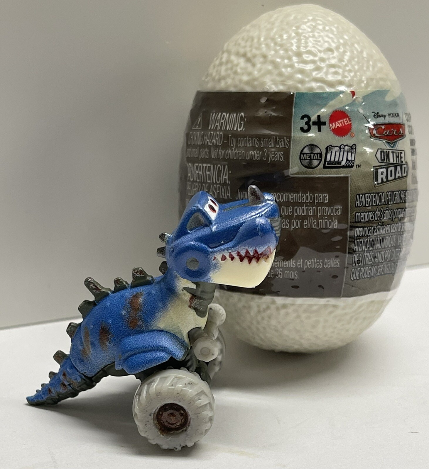 MINI RACERS Dino Eggs - Egg#4 Tyranamissiasaurus - Disney Pixar Diecast ...