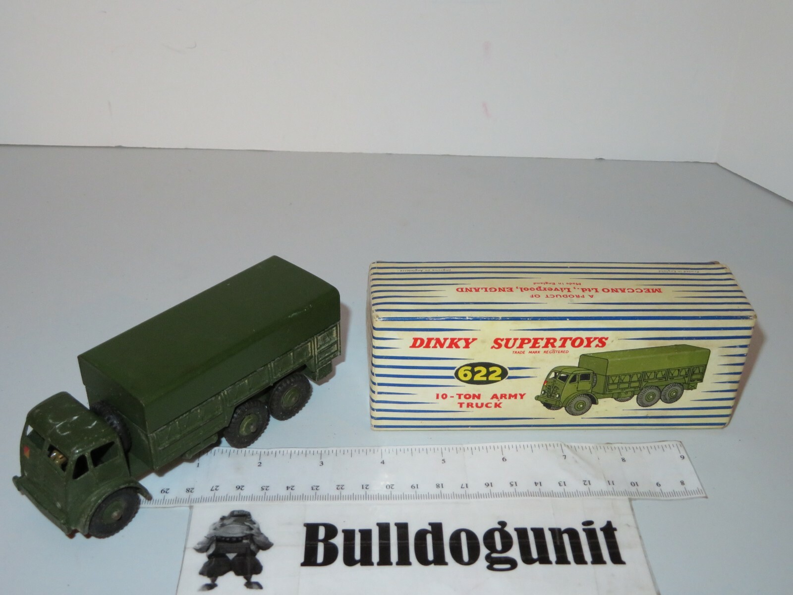 Dinky 622, 10 Ton Army Truck - Free Price Guide & Review