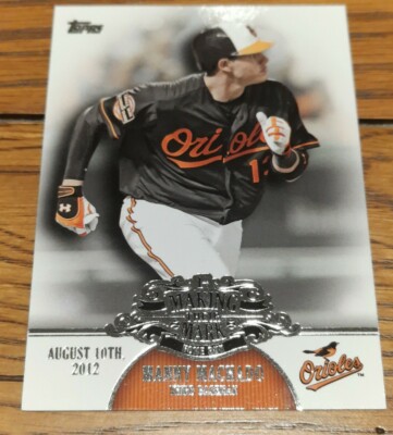 MANNY MACHADO BALTIMORE ORIOLES-MAKING THEIR MARK-BASEBALL