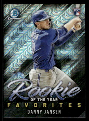 Danny Jansen 2019  Bowman #ROYF-6 Rookie of the Year Favorites Mojo Toronto