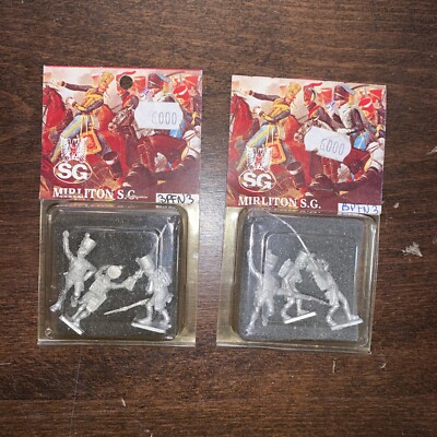 Mirliton SG Figures Soldiers 1/72 6 Characters Soldiers New Sealed